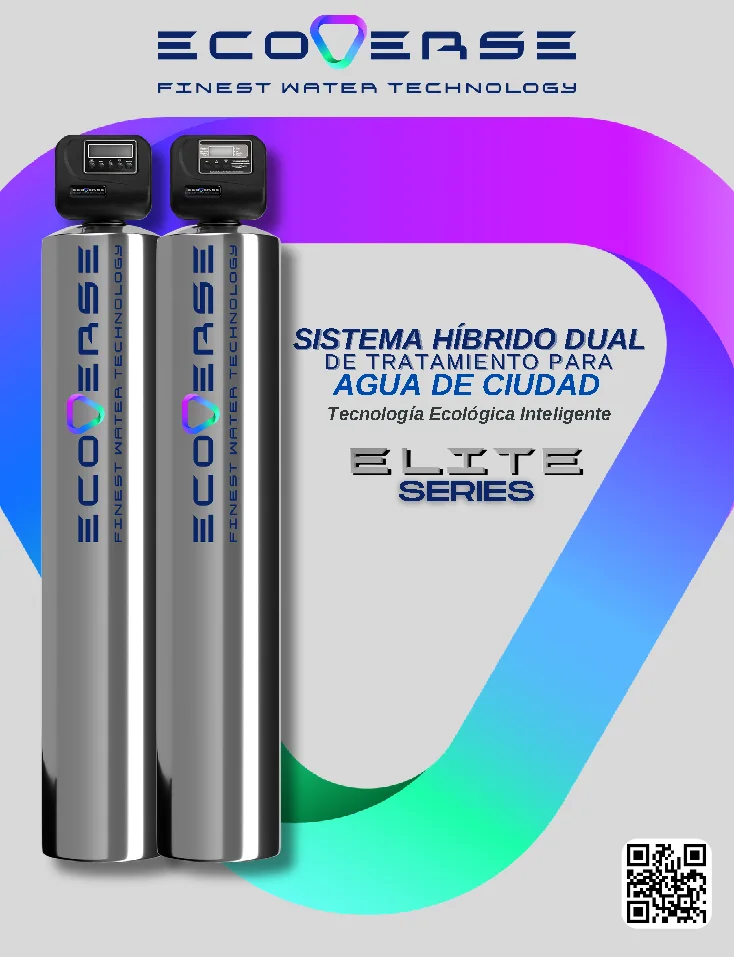 EcoVerse — Híbrido dual para agua de ciudad